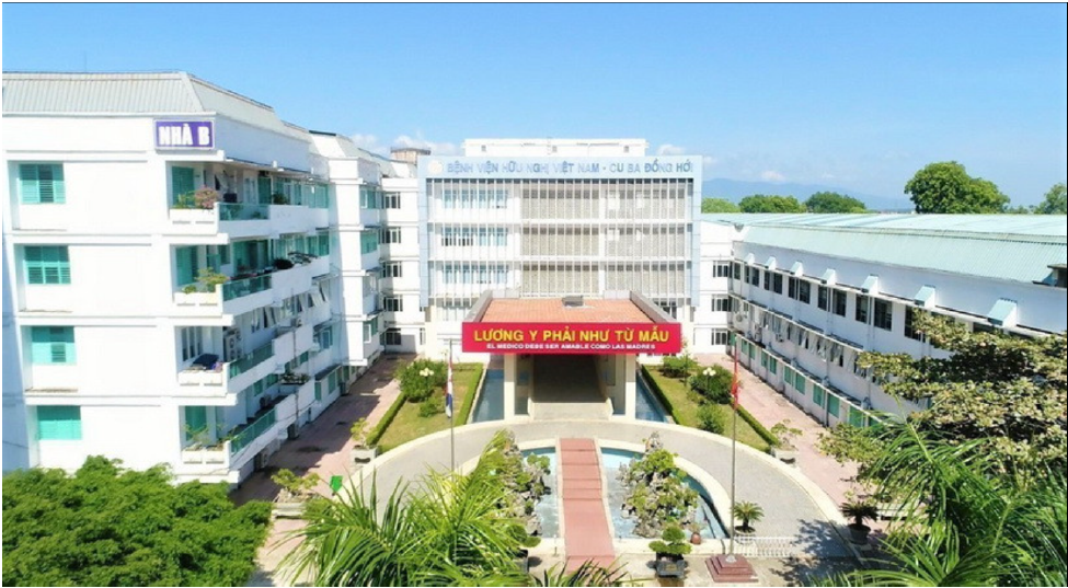 DỰ ÁN NHÀ ĐIỀU CHỊ SẢN NHI BỆNH VIỆN VIỆT NAM - CU BA - QUẢNG BÌNH